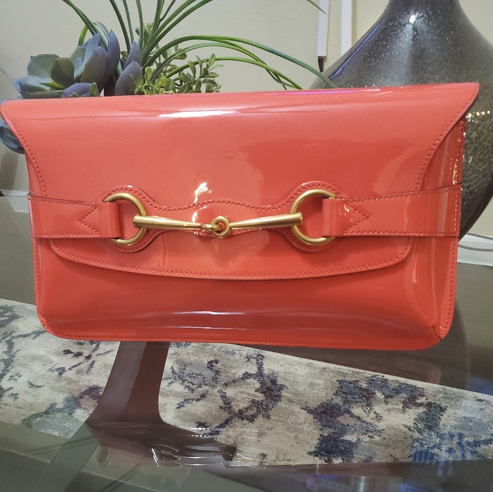 Gucci Horsebit Flap Clutch